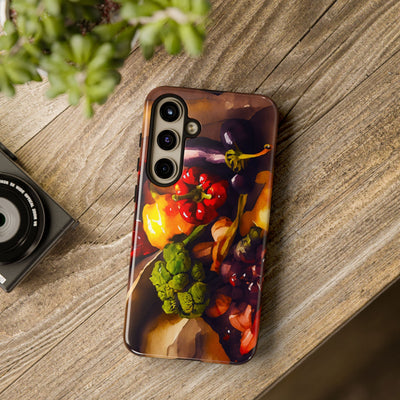 Impact Resistant, Fall Farm Vegetables, Cute Phone Cases for Samsung S24, S23, S22, S21, IPhone 15 pro Iphone 14 pro Iphone 13 IPhone 12 Iphone 11