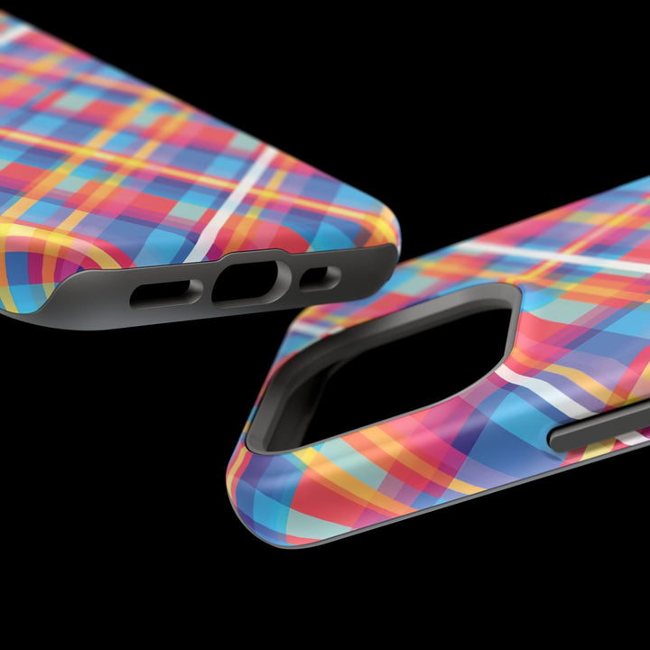Checkered Plaid Magsafe Gift for Her Cute Phone Case for Iphone, | iPhone 16 | iPhone 15 Pro Max, Iphone 14 Pro Max, 13 12 11 10 9 8 7 - Studio40ParkLane