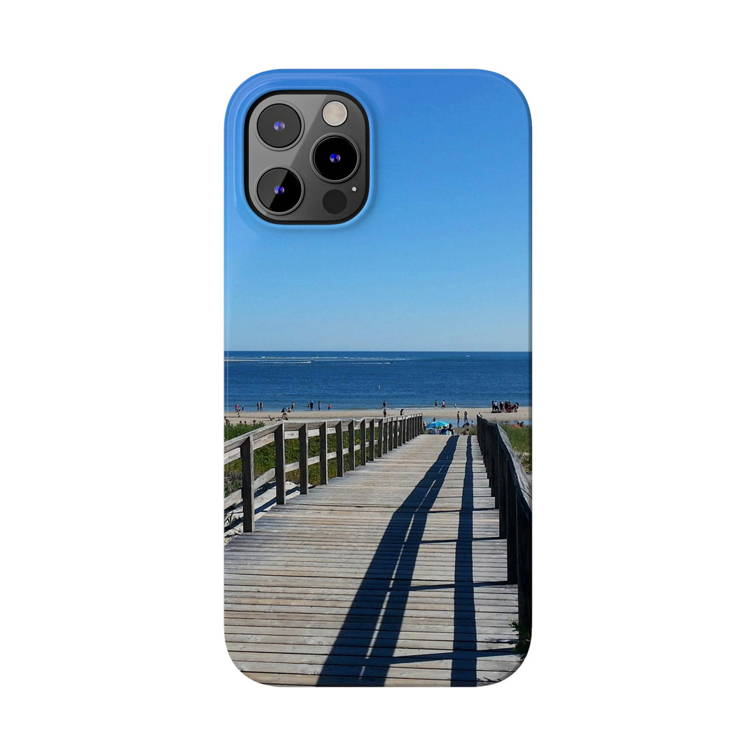 Slim Cute Phone Cases for Iphone - | iPhone 15 Case | iPhone 15 Pro Max Case, Iphone 14 Case, Iphone 14 Pro Max, Iphone 13, Summer Beach Walk - Studio40ParkLane