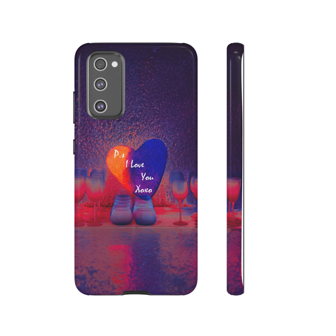 Cute Samsung Case | Cool Iphone Case | PS I love You - Heart, Samsung S24, S23, S22, S21, IPhone 15 Case | Iphone 14 Case, Iphone 13 Case - Studio40ParkLane