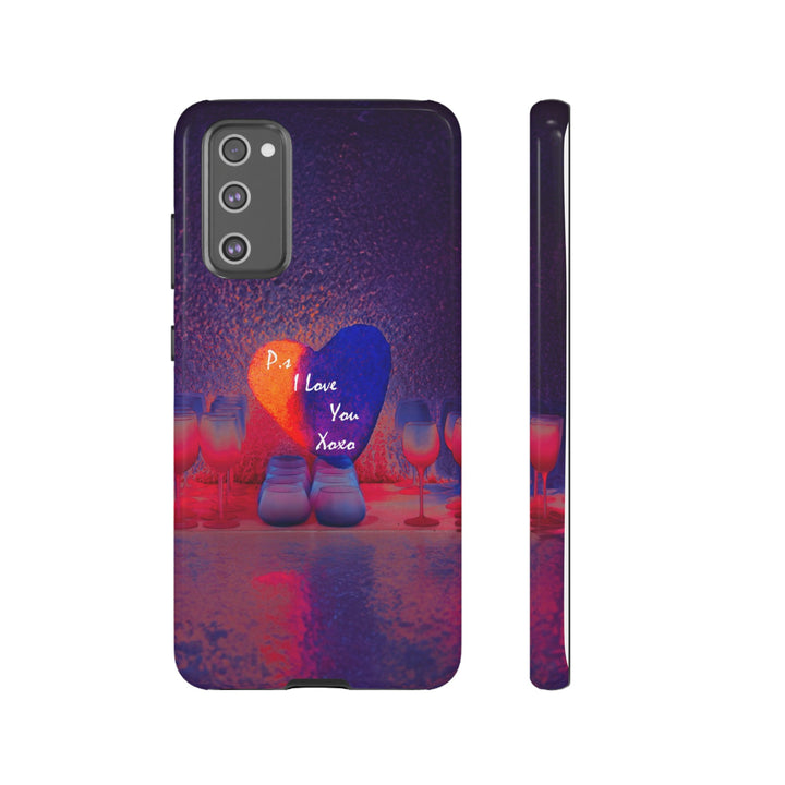 Cute Samsung Case | Cool Iphone Case | PS I love You - Heart, Samsung S24, S23, S22, S21, IPhone 15 Case | Iphone 14 Case, Iphone 13 Case - Studio40ParkLane