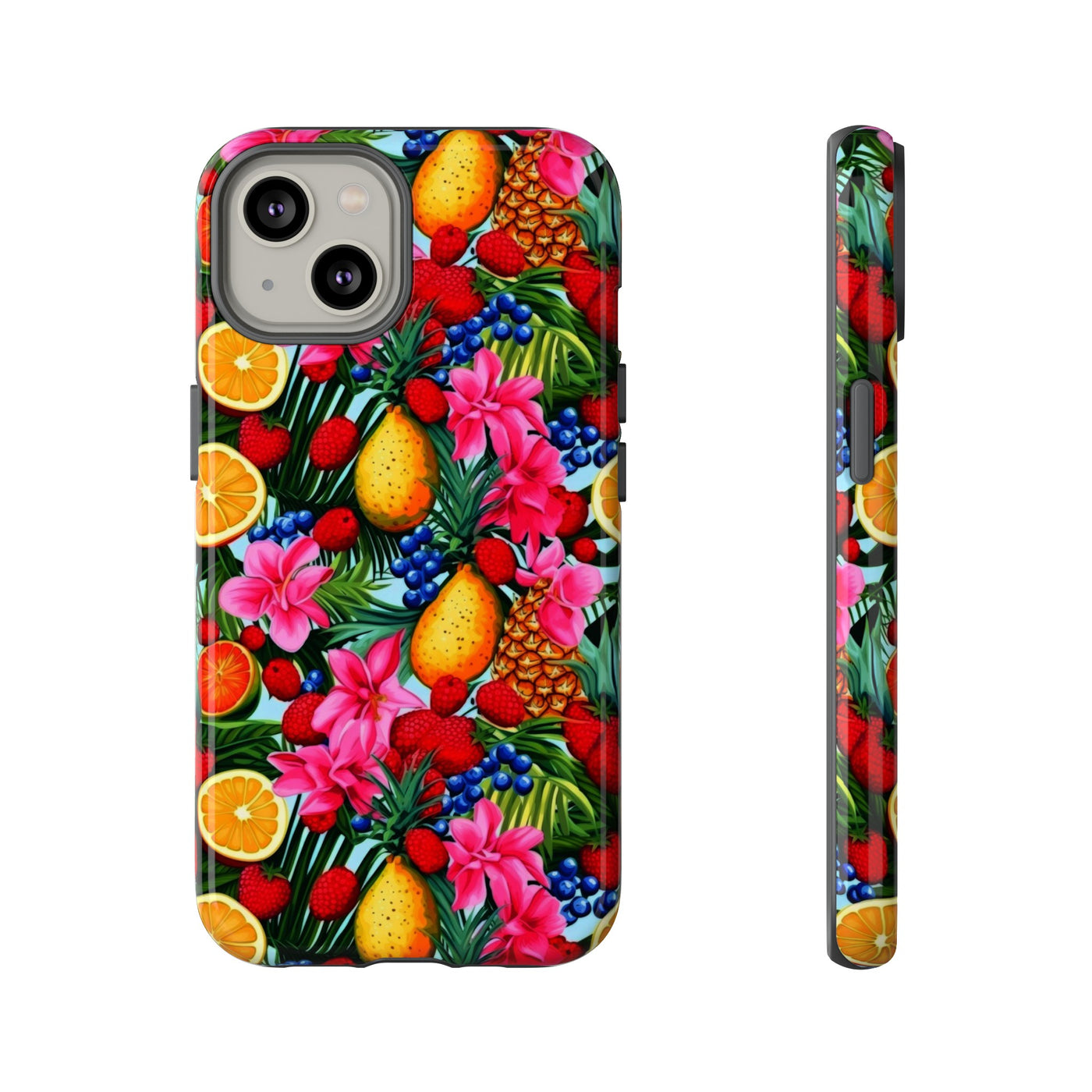 Cute Samsung Case | Cool Iphone Case | Summer Mixed Fruit, Samsung S24, S23, S22, S21, IPhone 15 Case | Iphone 14 Case, Iphone 13 Case