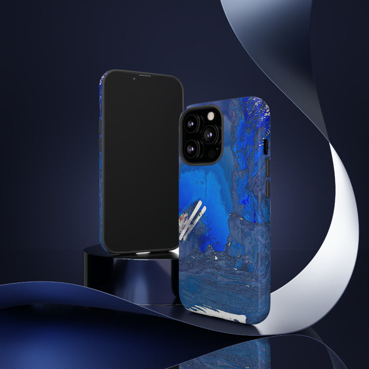 Cute IPhone Case | iPhone 15 Case | iPhone 15 Pro Max Case, Iphone 14 Case, Iphone 14 Pro Max Case IPhone Case for Art Lovers, Skiing Mountain - Studio40ParkLane