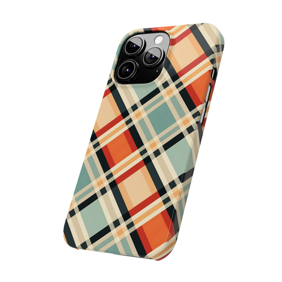 Slim Checkered Plaid Gift for Her Cute Phone Cases for Iphone 16 Pro Max | iPhone 15 Case | iPhone 15 Pro Max Case, Iphone 14, 13, 12, 11, 10, 8, 7 - Studio40ParkLane