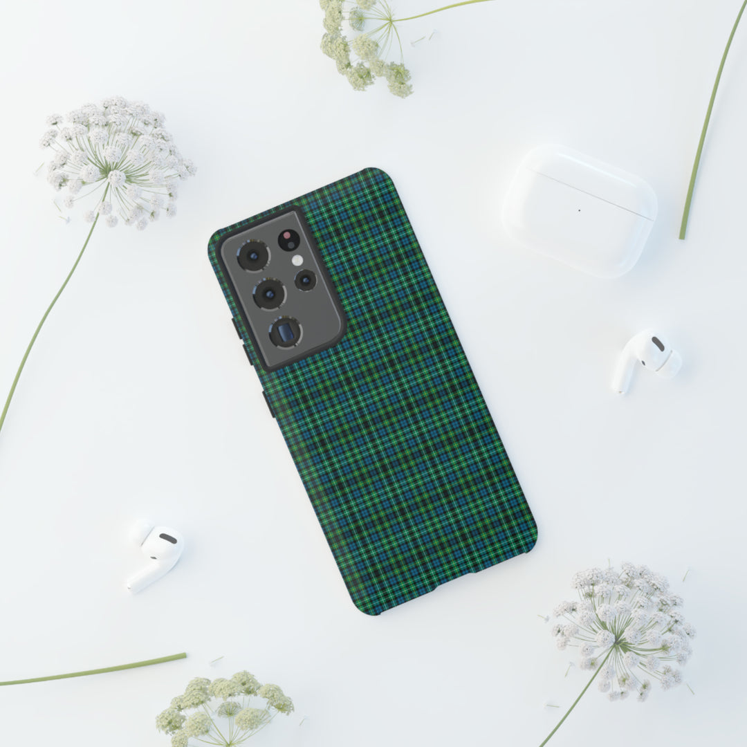 Samsung Galaxy Phone Case | Galaxy S23, S22, S21, S20 | Luxury Case Double Layered | Impact Resistant | Fashionable - Tartan Campbell - Studio40ParkLane