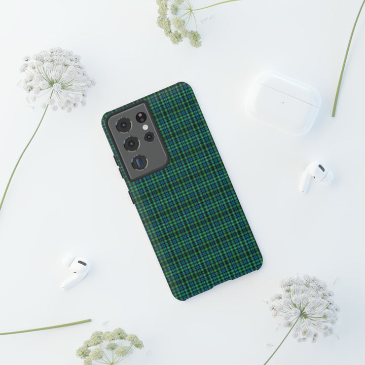Samsung Galaxy Phone Case | Galaxy S23, S22, S21, S20 | Luxury Case Double Layered | Impact Resistant | Fashionable - Tartan Campbell - Studio40ParkLane