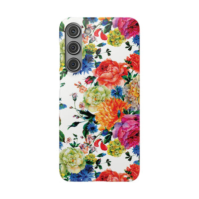 Snap Spring Flowers Cute Phone Cases for Samsung S24, S23, S22, S21, S20, Plus and Ultra, Iphone 16 Pro Max, Iphone 15, 14, 13, 12, 11, 10 - Studio40ParkLane
