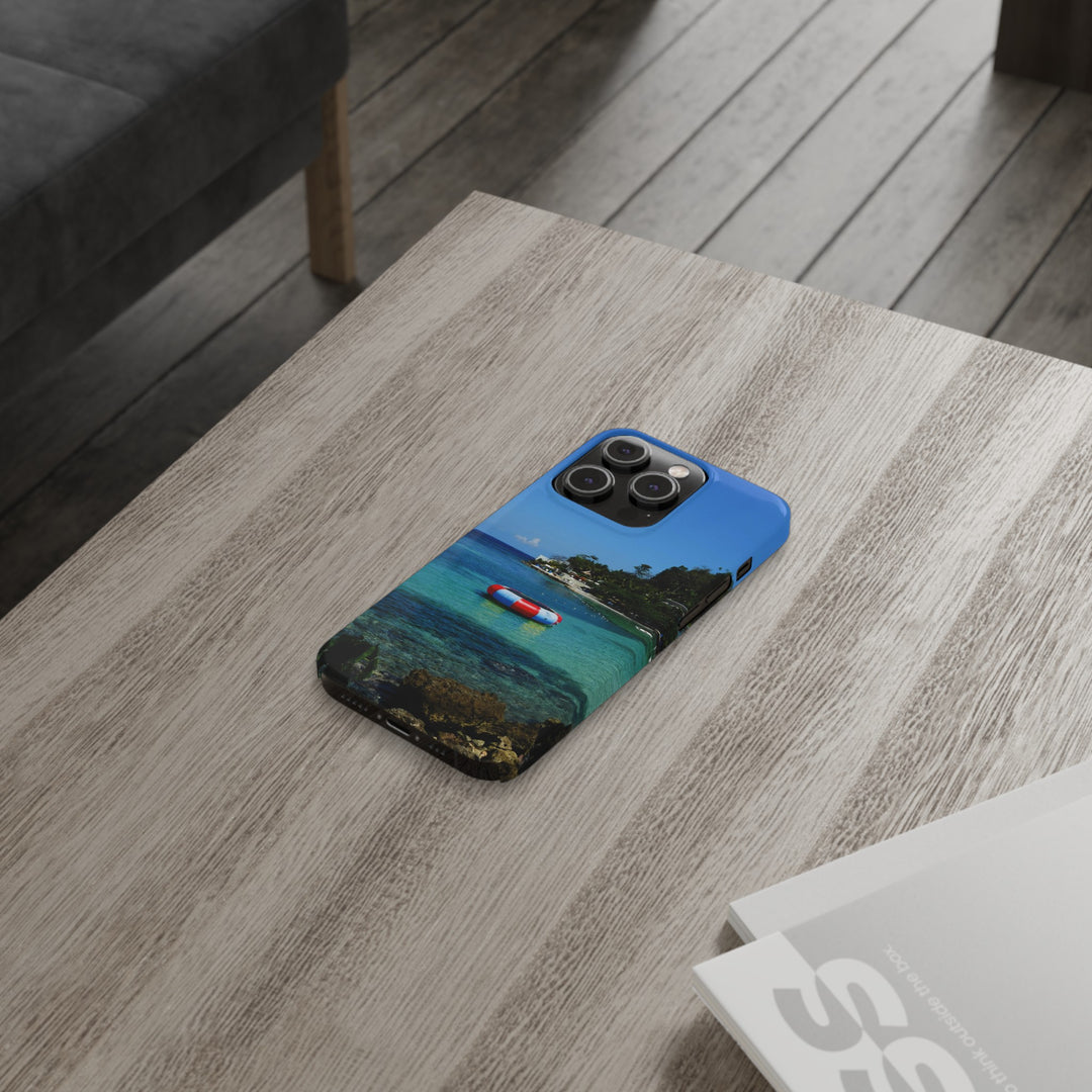 Slim Cute Phone Cases for Iphone - | iPhone 15 Case | iPhone 15 Pro Max Case, Iphone 14 Case, Iphone 14 Pro Max, Iphone 13, Summer Jamaica Beach - Studio40ParkLane