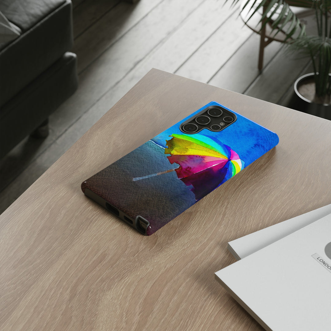 Cute Samsung Case | Cool Iphone Case | Summer Colorful Beach Parasol, Samsung S24, S23, S22, S21, IPhone 15 Case | Iphone 14 Case, Iphone 13 Case - Studio40ParkLane