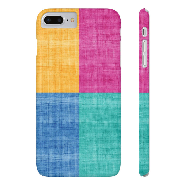 Slim Cute Phone Cases for Iphone | iPhone 15 Case | iPhone 15 Pro Max Case, Iphone 14, Iphone 14 Pro Max, Iphone 13, Abstract Color Blocks - Studio40ParkLane