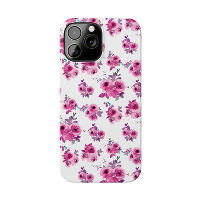 Slim Spring Flowers Gift for Her Cute Phone Cases for Iphone 16 Pro Max | iPhone 15 Case | iPhone 15 Pro Max Case, Iphone 14, 13, 12, 11, 10, 8, 7 - Studio40ParkLane