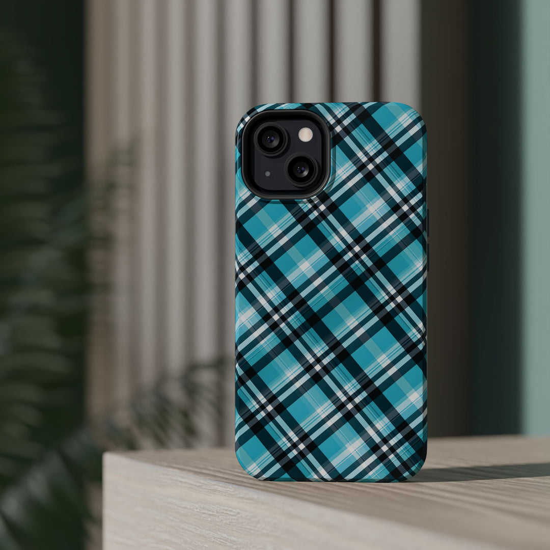 Checkered Plaid Magsafe Gift for Her Cute Phone Case for Iphone, | iPhone 16 | iPhone 15 Pro Max, Iphone 14 Pro Max, 13 12 11 10 9 8 7 - Studio40ParkLane
