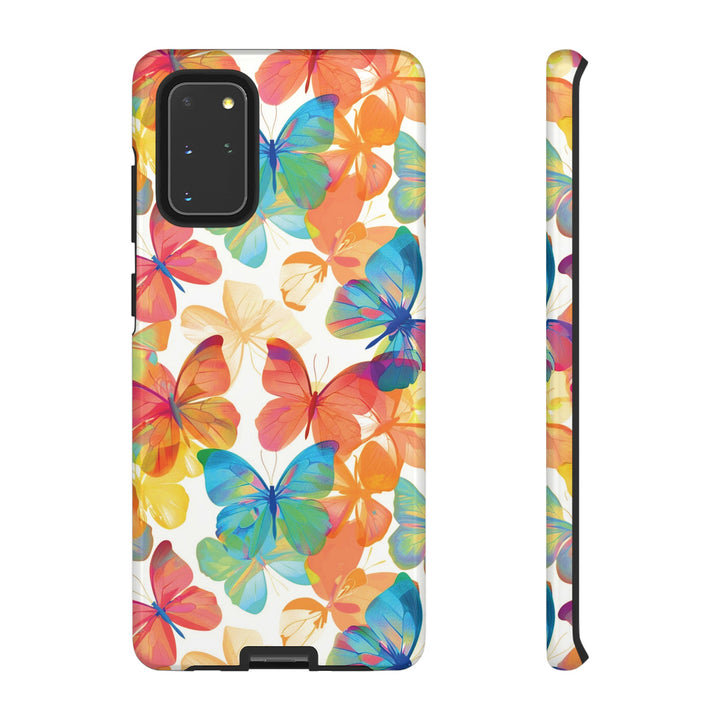 Cute Samsung Case | Cool Iphone Case | Summer Bright Butterflies, Samsung S24, S23, S22, S21, IPhone 15 Case | Iphone 14 Case, Iphone 13 Case - Studio40ParkLane