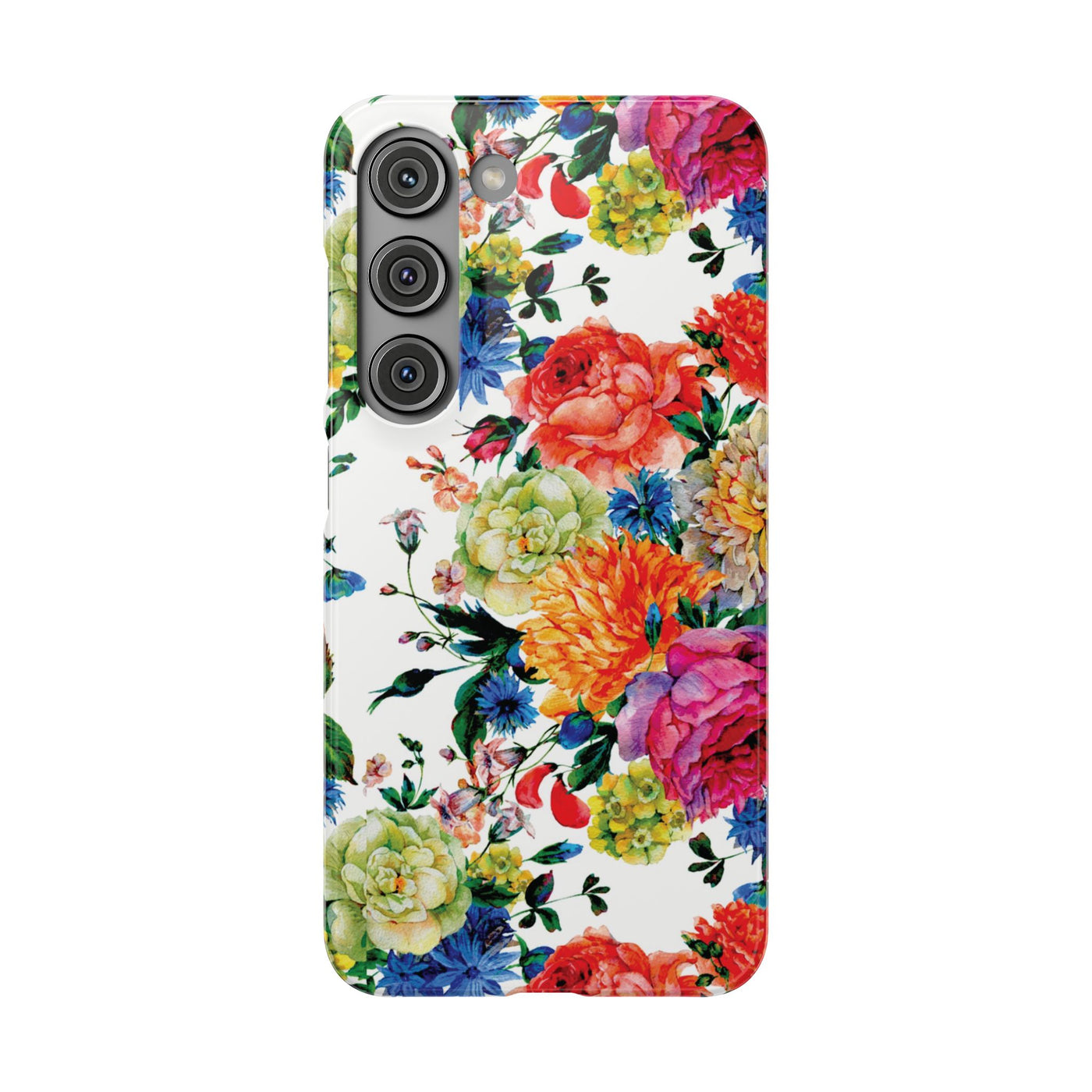 Snap Spring Flowers Cute Phone Cases for Samsung S24, S23, S22, S21, S20, Plus and Ultra, Iphone 16 Pro Max, Iphone 15, 14, 13, 12, 11, 10 - Studio40ParkLane