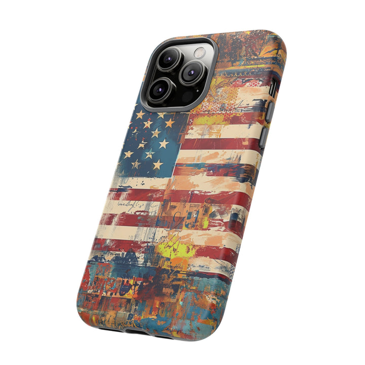 Impact Resistant, American Flag, Cute Phone Cases for Samsung S24, S23, S22, S21, IPhone 15 pro Iphone 14 pro Iphone 13 IPhone 12 Iphone 11 - Studio40ParkLane