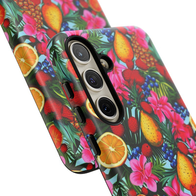 Cute Samsung Case | Cool Iphone Case | Summer Mixed Fruit, Samsung S24, S23, S22, S21, IPhone 15 Case | Iphone 14 Case, Iphone 13 Case