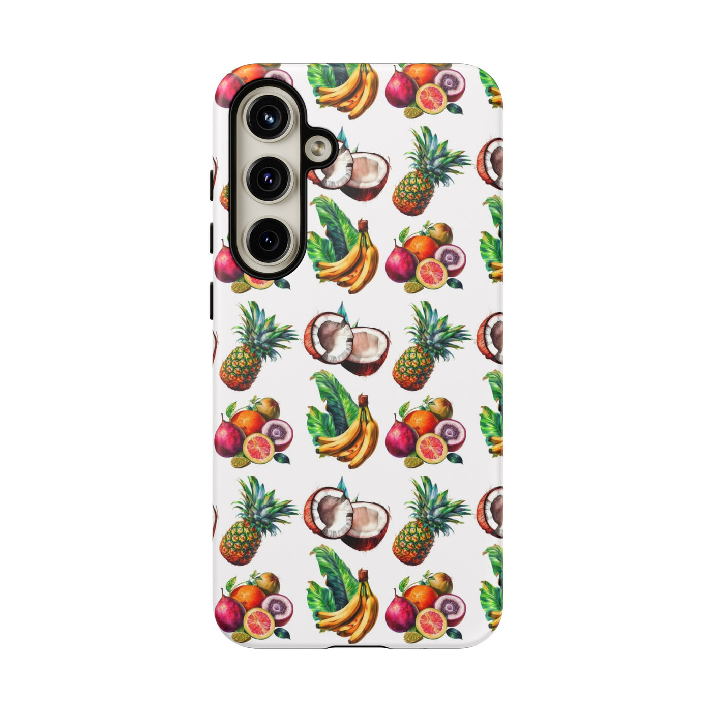 Cute Samsung Case | Cool Iphone Case | Tropical Summer Fruit, Samsung S24, S23, S22, S21, IPhone 15 Case | Iphone 14 Case, Iphone 13 Case