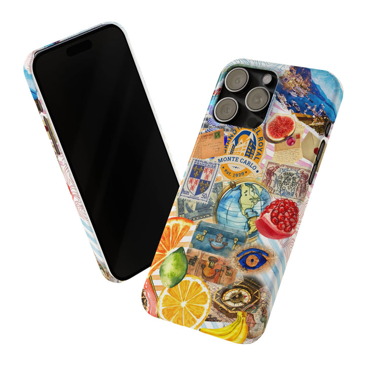 Slim Trendy French Coquette Collage Gift for Her Cute Phone Cases for Iphone 16 Cases | iPhone 15 Case | iPhone 15 Pro Max Case, Iphone 14 Case, Iphone 13, Slim - Studio40ParkLane