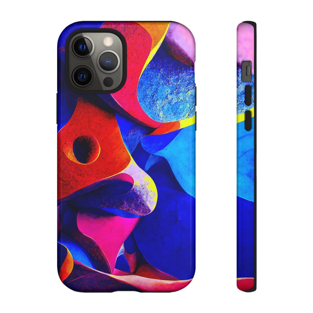 Impact Resistant, Abstract Shapes, Cute Phone Cases for Samsung S24, S23, S22, S21, IPhone 15 pro Iphone 14 pro Iphone 13 IPhone 12 Iphone 11 - Studio40ParkLane
