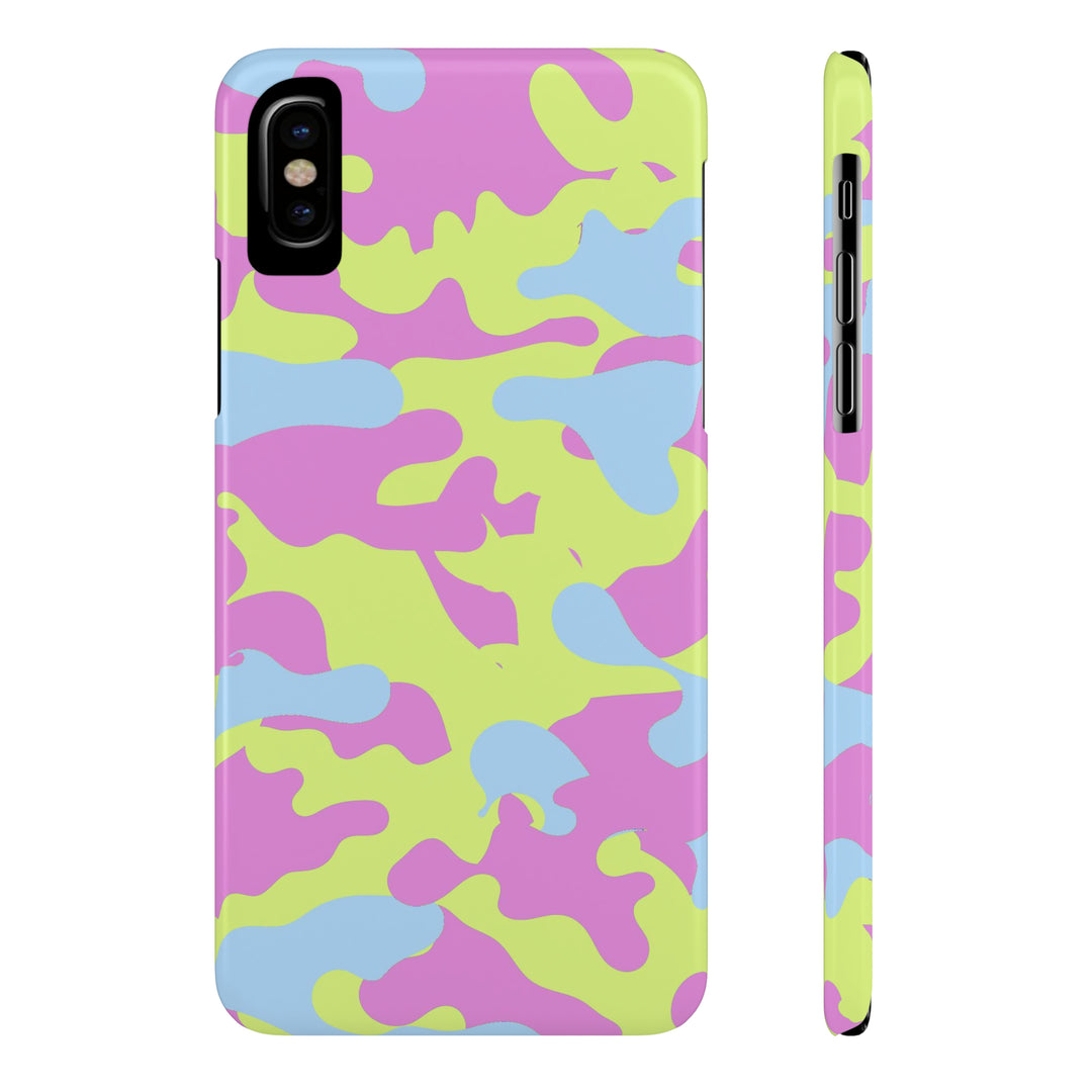 Slim Cute Phone Cases for Iphone - | iPhone 15 Case | iPhone 15 Pro Max Case, Iphone 14 Case, Iphone 14 Pro Max, Iphone 13, Spring Camouflage - Studio40ParkLane