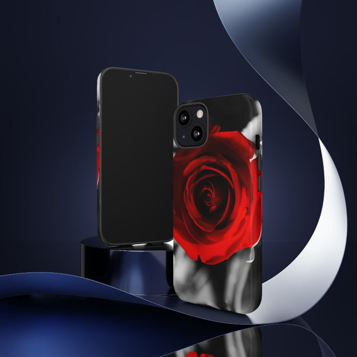 Cute IPhone Case | iPhone 15 Case | iPhone 15 Pro Max Case, Iphone 14 Case, Iphone 14 Pro Max Case IPhone Case for Art Lovers - Red Rose - Studio40ParkLane