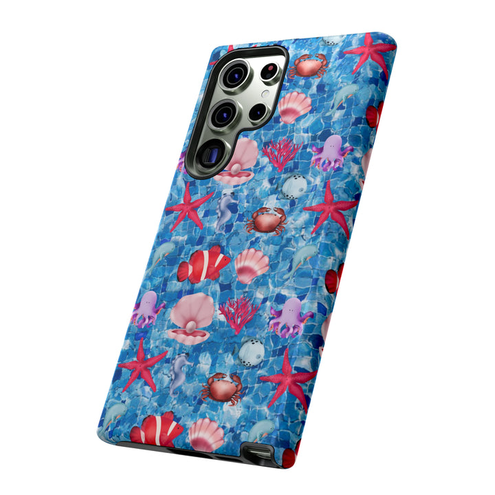 Cute Samsung Phone Case | Aesthetic Samsung Phone Case | Galaxy S23, S22, S21, S20 | Under The Sea, Protective Phone Case - Studio40ParkLane