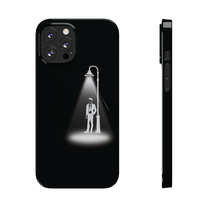 Slim Mystery Man Spotlight Gift for Her Cute Phone Cases for Iphone 16 Pro Max | iPhone 15 Case | iPhone 15 Pro Max Case, Iphone 14, 13, 12, 11, 10, 8, 7 - Studio40ParkLane