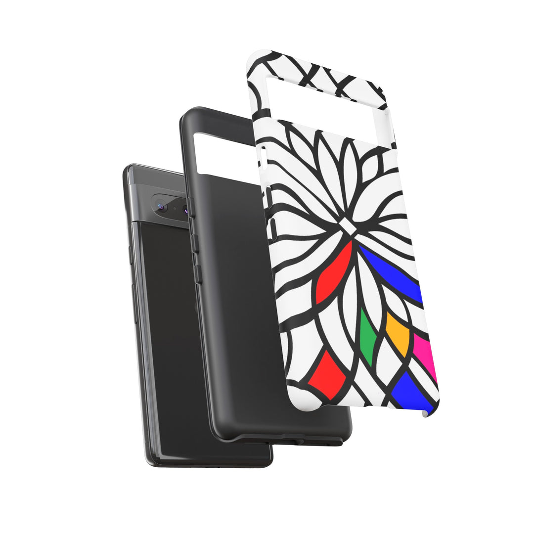 Impact Resistant, Colored Mosaic, Cute Phone Cases for Samsung S24, S23, S22, S21, IPhone 15 pro Iphone 14 pro Iphone 13 IPhone 12 Iphone 11 - Studio40ParkLane
