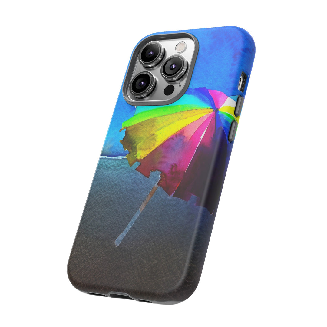 Cute Samsung Case | Cool Iphone Case | Summer Colorful Beach Parasol, Samsung S24, S23, S22, S21, IPhone 15 Case | Iphone 14 Case, Iphone 13 Case - Studio40ParkLane
