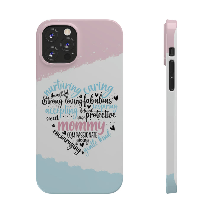 Slim Cute Phone Cases for Iphone - | iPhone 15 Case | iPhone 15 Pro Max Case, Iphone 14 Case, Iphone 14 Pro Max, Iphone 13, Mother&