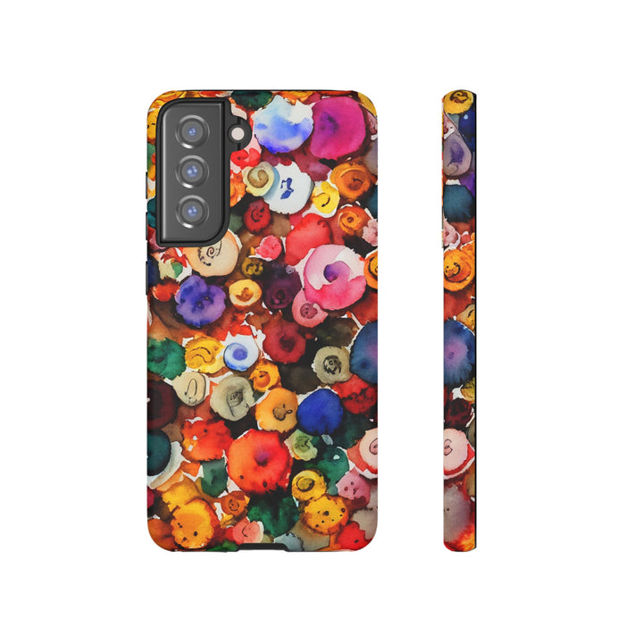 Impact Resistant, Fall Colors Buttons, Cute Phone Cases for Samsung S24, S23, S22, S21, IPhone 15 pro Iphone 14 pro Iphone 13 IPhone 12 Iphone 11 - Studio40ParkLane