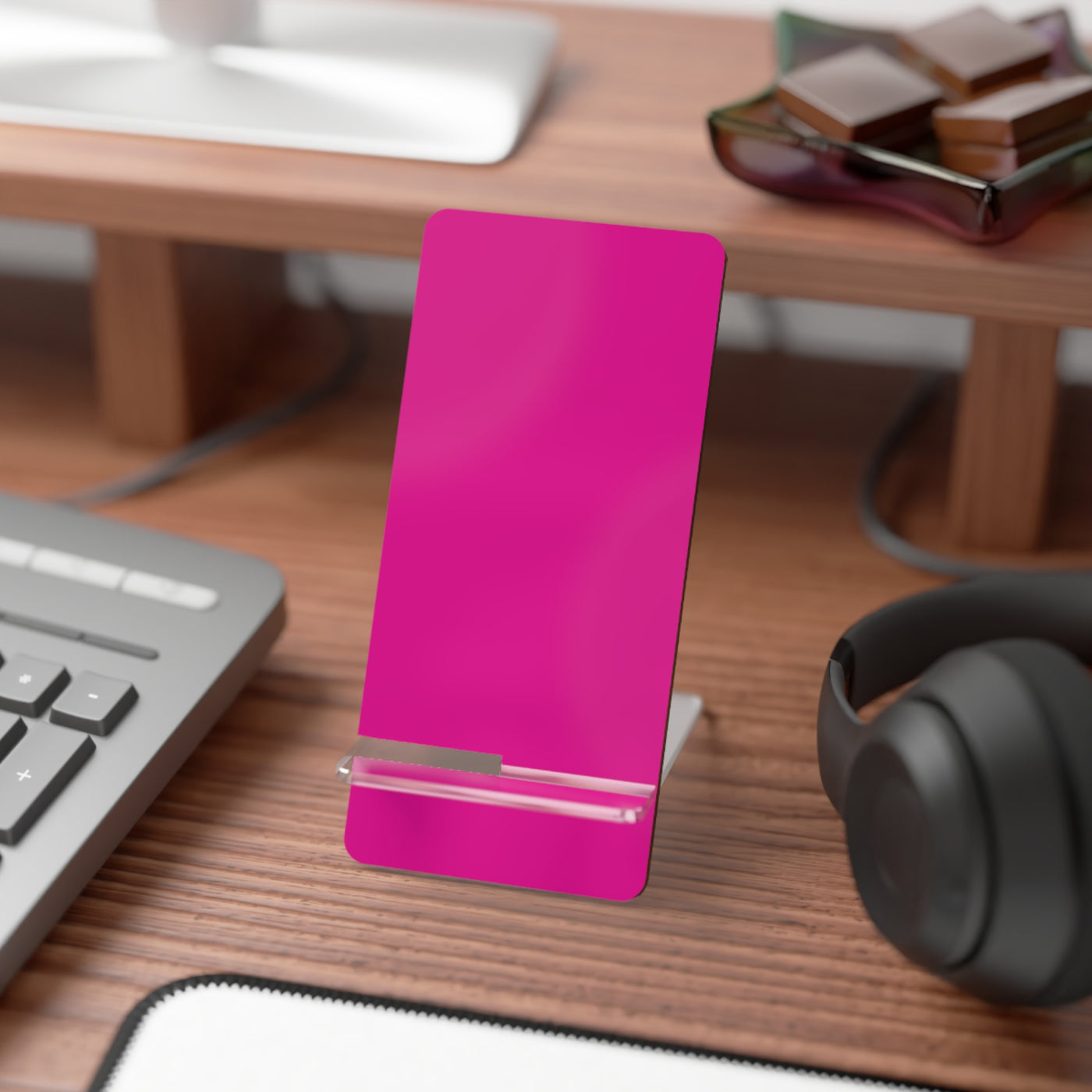 Phone Stand, Soothing Fun Bright Pink Design for Iphones 16, Iphone 15, 14, 13, 12 Samsung Galaxy S24, S23, S22, S21 and Google Pixel 8