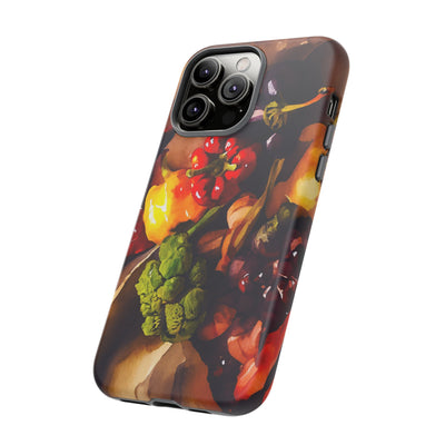 Impact Resistant, Fall Farm Vegetables, Cute Phone Cases for Samsung S24, S23, S22, S21, IPhone 15 pro Iphone 14 pro Iphone 13 IPhone 12 Iphone 11