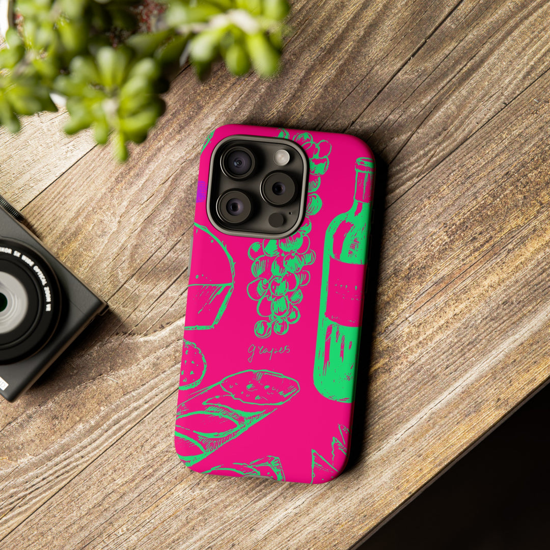 Impact Resistant, Italian French, Cute Phone Cases for Samsung S24, S23, S22, S21, IPhone 15 pro Iphone 14 pro Iphone 13 IPhone 12 Iphone 11 - Studio40ParkLane