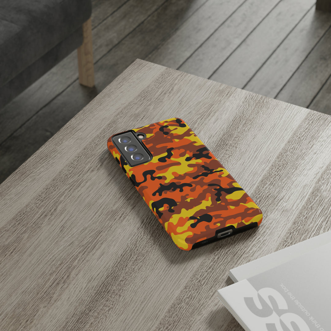 Cool Phone Case | Aesthetic Phone Case | Fall Camo | For Samsung Galaxy S23, S22, S21, S20 | Luxury Double Layer | Cute - Studio40ParkLane