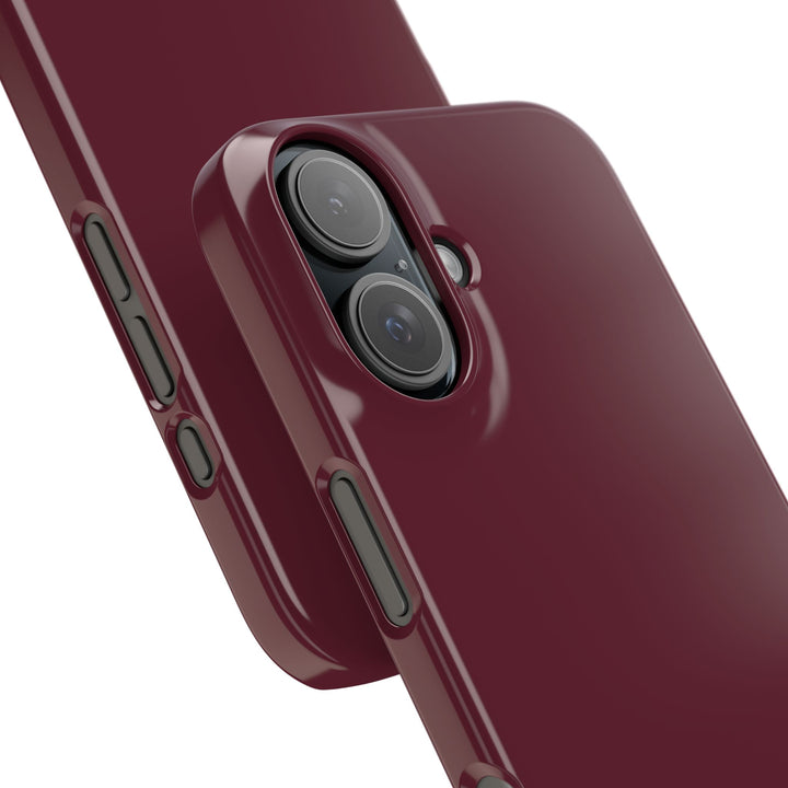 Slim Burgundy Maroon Gift for Her Aesthetic Cute Phone Case for Iphone 16 - | iPhone 15 Pro Max Case | iPhone 14 Case 13 12 11 10 9 8 7 - Studio40ParkLane