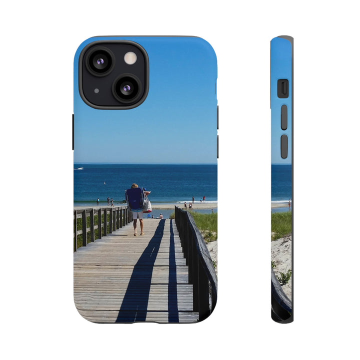Cute Samsung Case | Cool Iphone Case | Summer Beach Walk, Samsung S24, S23, S22, S21, IPhone 15 Case | Iphone 14 Case, Iphone 13 Case - Studio40ParkLane