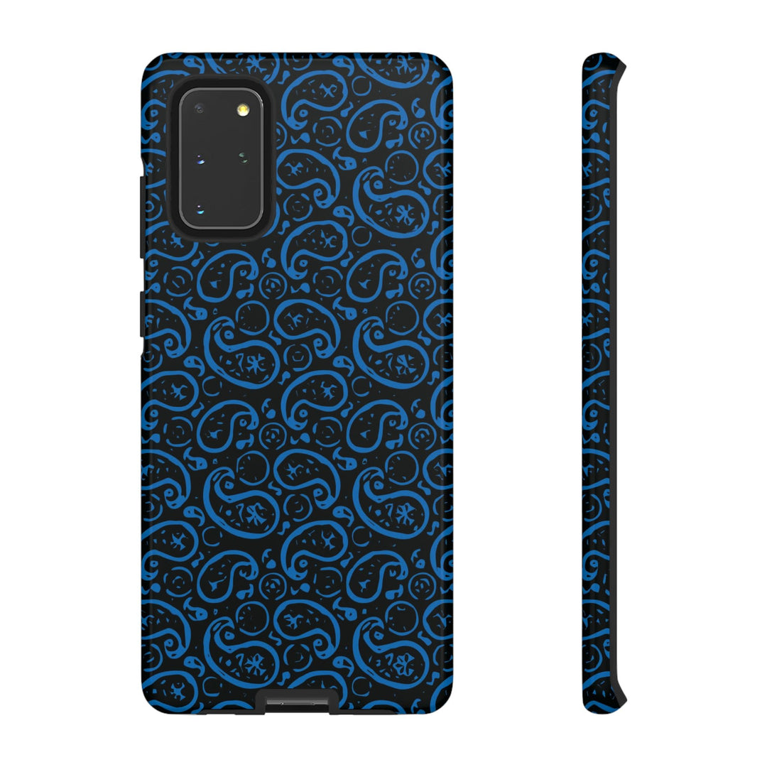 Samsung Galaxy Phone Case | Galaxy S23, S22, S21, S20 | Luxury Case Double Layered | Impact Resistant | Fashionable - Paisley 4 - Studio40ParkLane