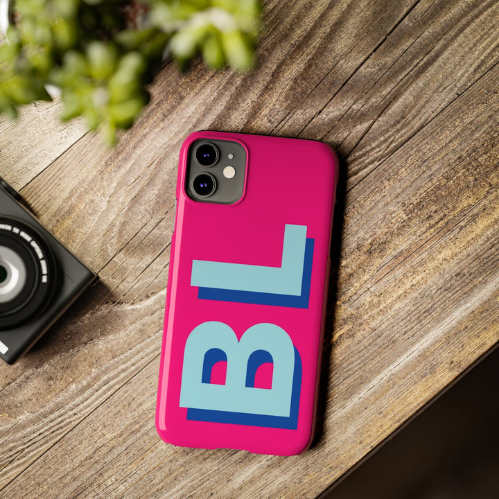 Slim Personalized Initial Custom Gift for Her Cute Phone Cases for Iphone 16 Pro Max | iPhone 15 Case | iPhone 15 Pro Max Case, Iphone 14, 13, 12, 11, 10, 8, 7 - Studio40ParkLane