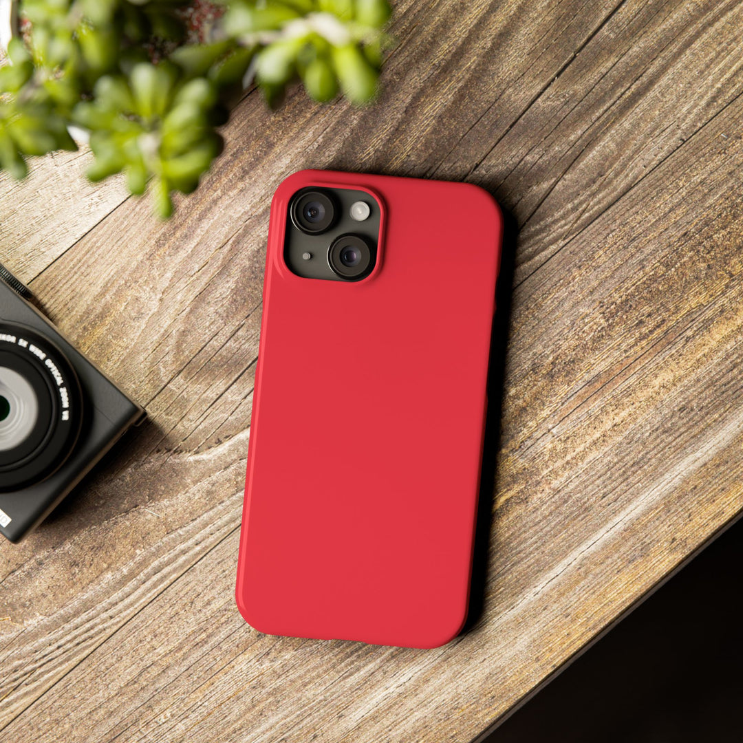 Slim Red Rouge Gift for Her Aesthetic Cute Phone Case for Iphone 16 - | iPhone 15 Pro Max Case | iPhone 14 Case 13 12 11 10 9 8 7 - Studio40ParkLane