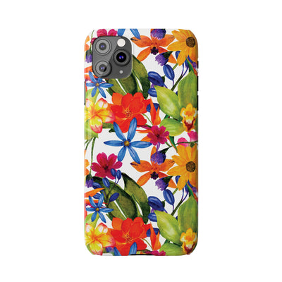 Slim Spring Flowers Gift for Her Cute Phone Cases for Iphone 16 Pro Max | iPhone 15 Case | iPhone 15 Pro Max Case, Iphone 14, 13, 12, 11, 10, 8, 7 - Studio40ParkLane