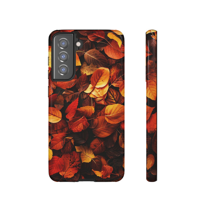 Autumn Fall Leaves Gift for Her Cute Phone Case for, Samsung Galaxy S24, S23, S22, S21, IPhone 16 Case | Iphone 15, Iphone 14, IPhone 13 Case - Studio40ParkLane