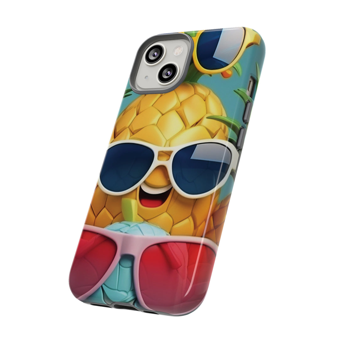 Cute IPhone Case | Summer Pineapple Fruit, iPhone 15 Case | iPhone 15 Pro Case, Iphone 14 Case, Iphone 14 Pro Max Case, Protective Iphone Case - Studio40ParkLane