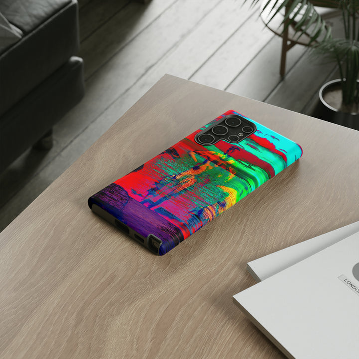 Cute Samsung Phone Case | Aesthetic Samsung Phone Case | Dance Sunset Colorful | Galaxy S23, S22, S21, S20 | Luxury Double Layer | Cool - Studio40ParkLane