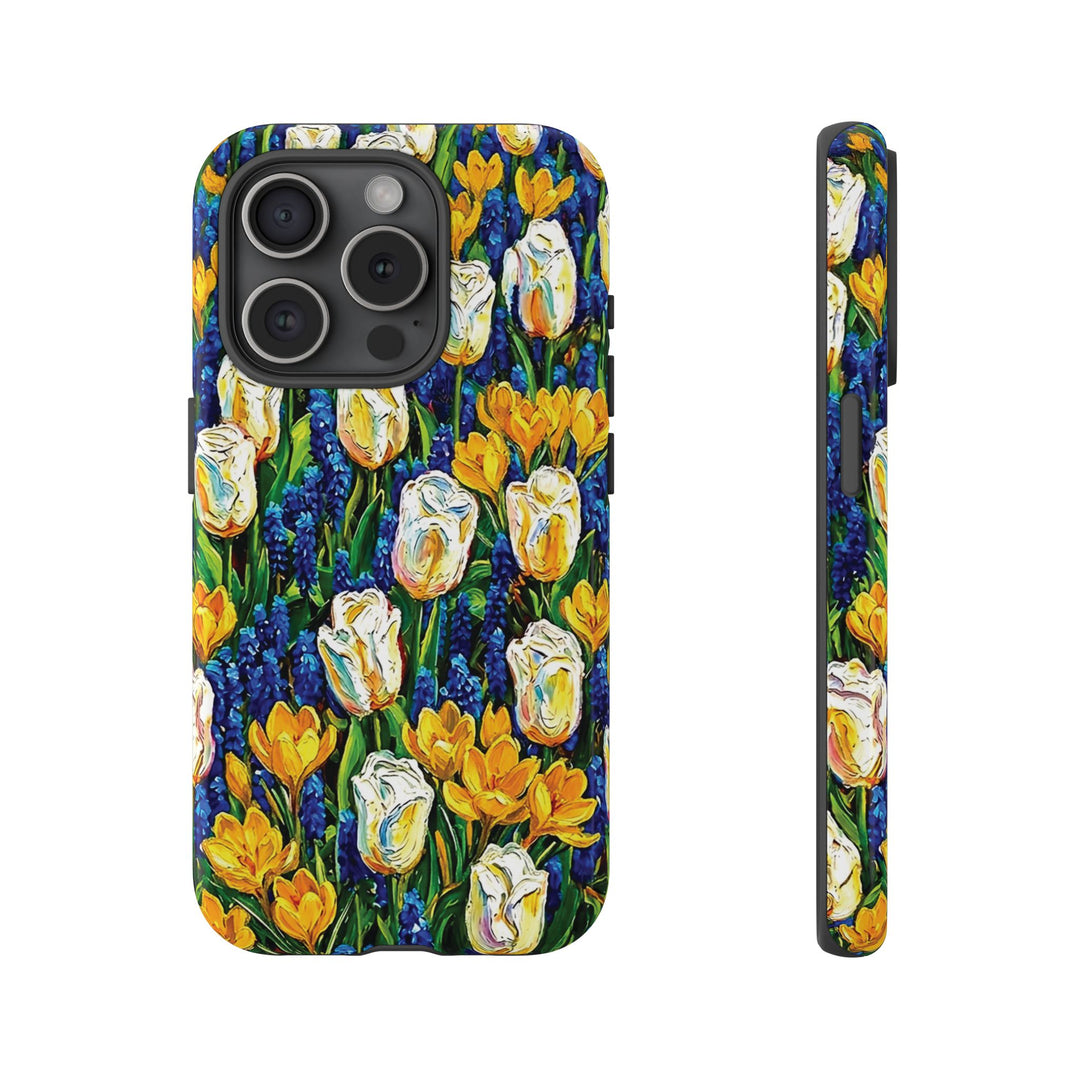 Tough Cute Spring Flowers Phone Case, for IPhone 17 Pro Max | Iphone 17 Air, Iphone 16, IPhone 15, 14 13 12, Samsung Galaxy S26, S25, S24, S23 - Studio40ParkLane