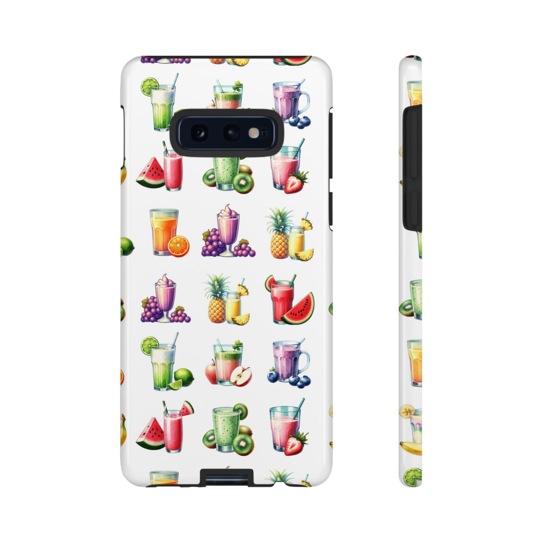 Cute Samsung Case | Cool Iphone Case | Tropical Summer Fruit Cocktail, Samsung S24, S23, S22, S21, IPhone 15 Case | Iphone 14 Case, Iphone 13 Case - Studio40ParkLane