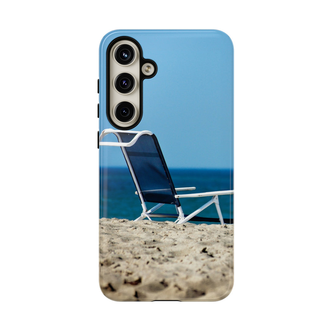 Cute Samsung Case | Cool Iphone Case | Summer Blue Beach Chair, Samsung S24, S23, S22, S21, IPhone 15 Case | Iphone 14 Case, Iphone 13 Case - Studio40ParkLane