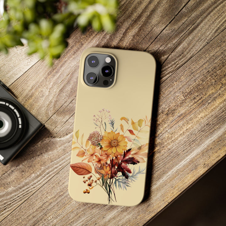 Slim Fall Autumn Leaves Gift for Her Cute Phone Cases for Iphone 16 | iPhone 15 Case | iPhone 15 Pro Max Case, Iphone 14, Iphone 14 Pro Max, Iphone 13, Slim - Studio40ParkLane