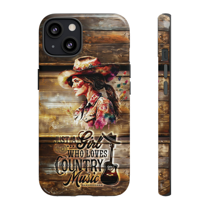 Cute IPhone Case | Country Music Girl iPhone 15 Case | iPhone 15 Pro Case, Iphone 14 Case, Iphone 14 Pro Max Case, Protective Iphone Case - Studio40ParkLane