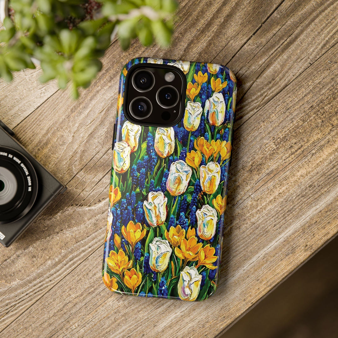 Tough Cute Spring Flowers Phone Case, for IPhone 17 Pro Max | Iphone 17 Air, Iphone 16, IPhone 15, 14 13 12, Samsung Galaxy S26, S25, S24, S23 - Studio40ParkLane